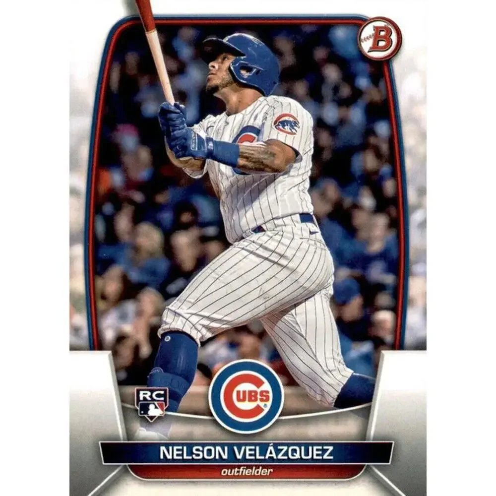 2023 Bowman Nelson Velazquez RC #12 Chicago Cubs